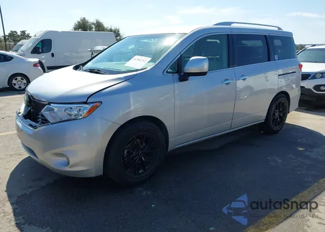 2017 Nissan Quest Sv z USA, uszkodzony, nr VIN JN8AE2KP1H9168415